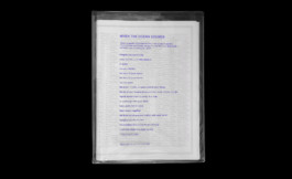 David Horvitz Shelter Press When The Ocean Sounds